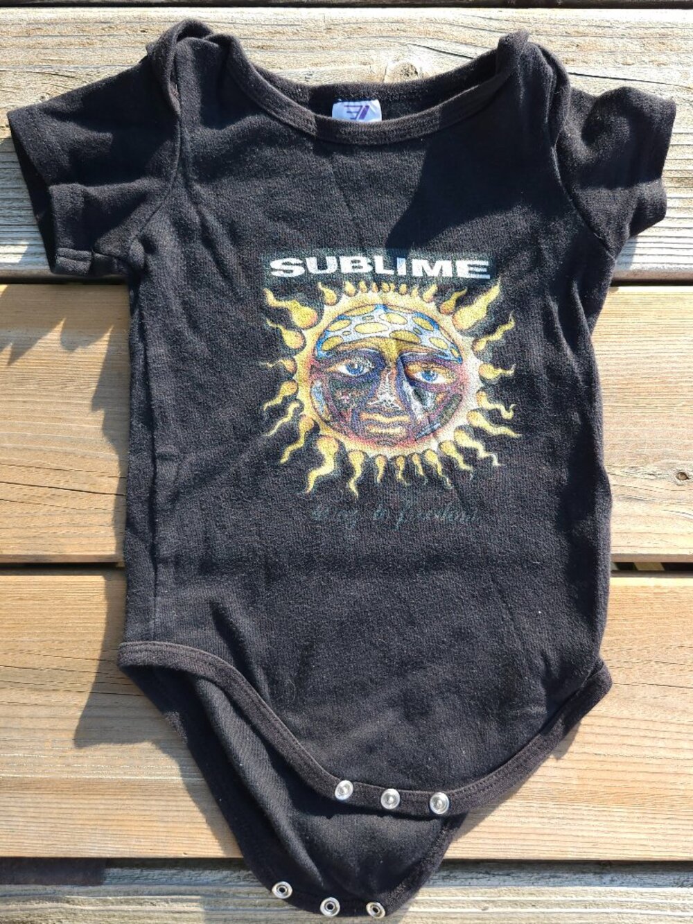 ADORABLE SUBLIME BABY ONESIE Size 12 Months Sublime Band Y2K Baby